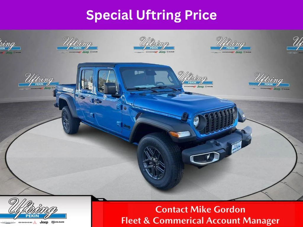 New 2026 Hydro Blue Pearlcoat Jeep Sport S image 1