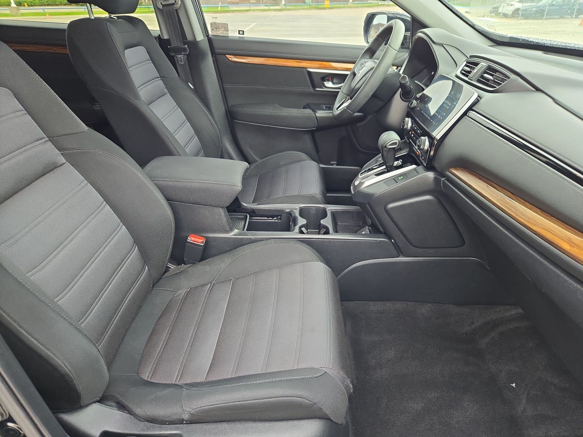 Used 2017 Crystal Black Pearl Honda EX image 30