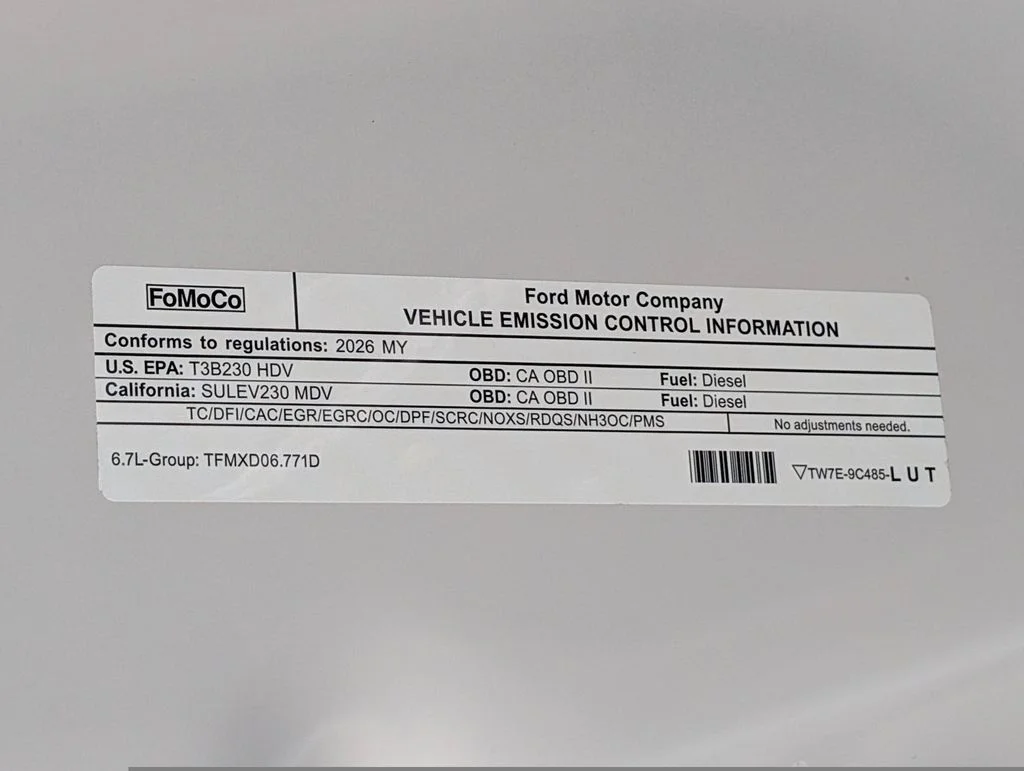 New 2026 Oxford White Ford F-250® Lariat® image 34