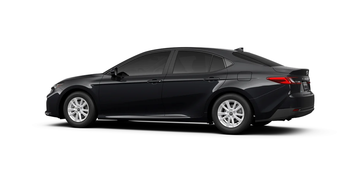 New 2026 Midnight Black Metallic Toyota LE image 5