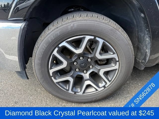 Used 2025 Diamond Black Crystal Pearlcoat Ram Laramie image 4