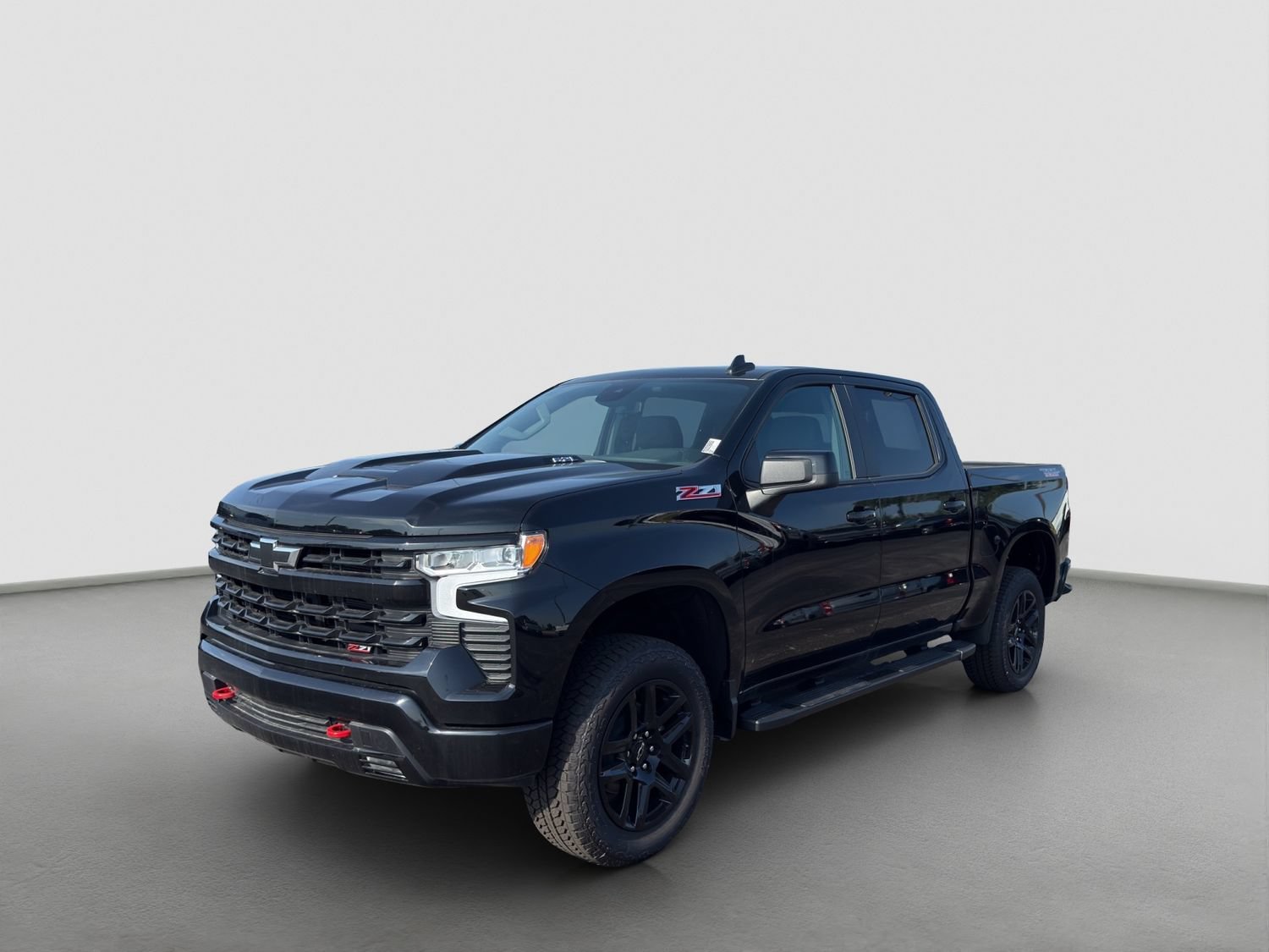 Black 2026 Chevrolet Silverado 1500 Pickup Truck Four-Wheel Drive Automatic