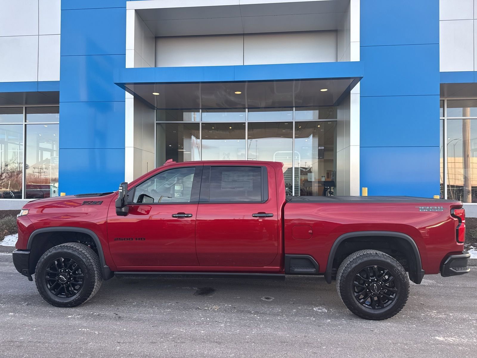 New 2026 Radiant Red Tintcoat Chevrolet LTZ Trail Boss with Plus - Hard Bed Cover - Power Steps - Technology - Convenience II - Sunroof - Z71 - Plow Prep image 10