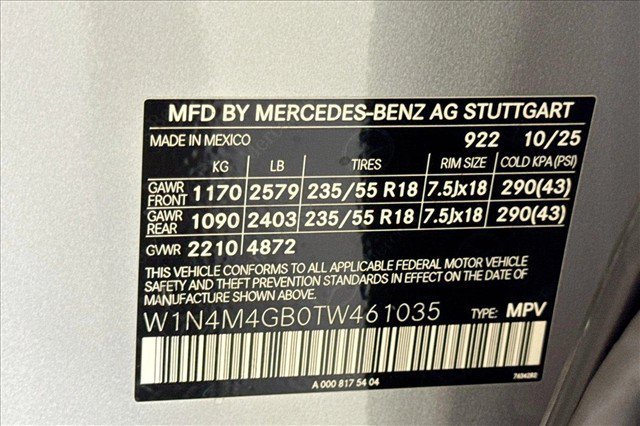 New 2026 Cirrus Silver Metallic Mercedes-Benz GLB 250 image 60