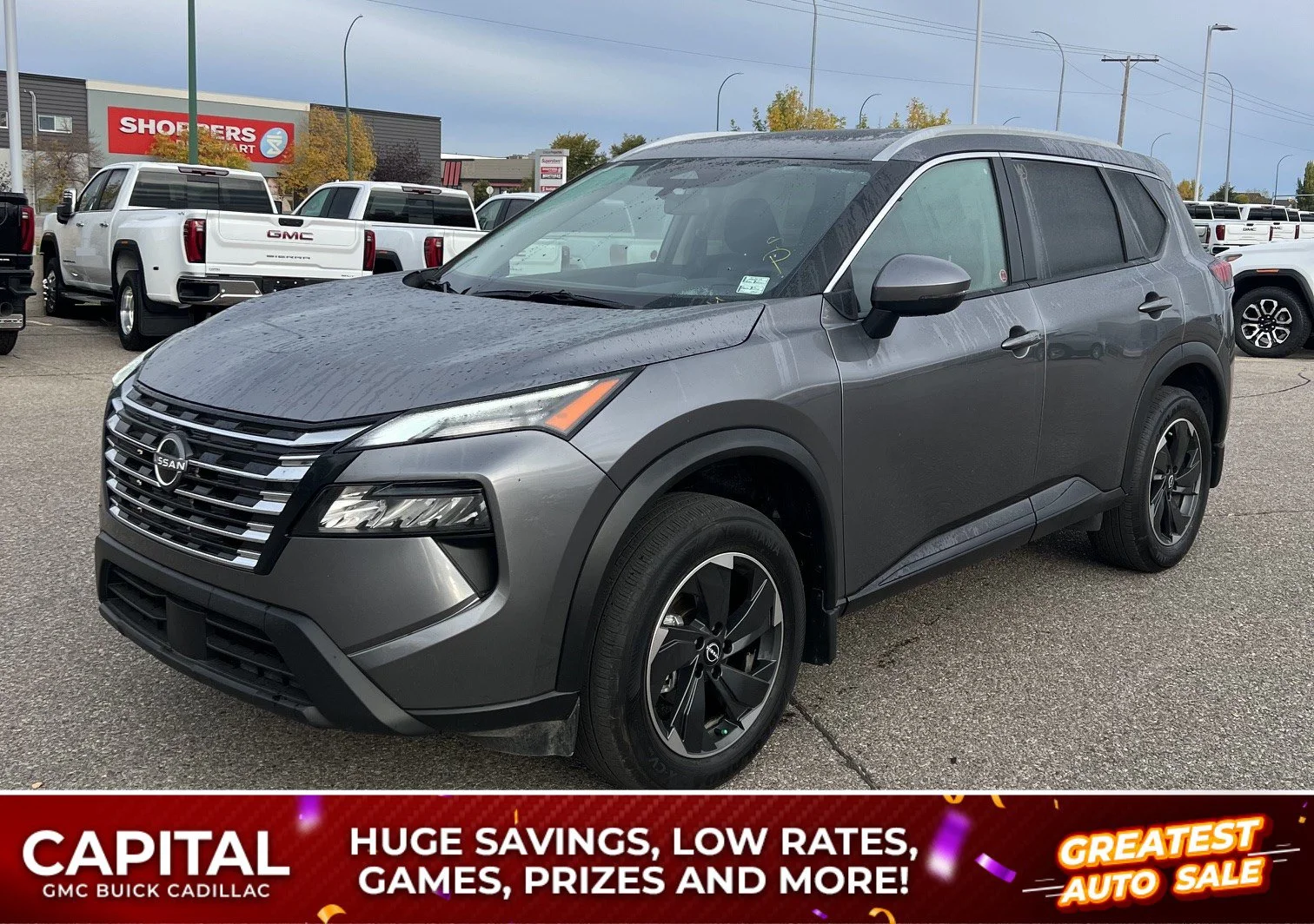 Used 2026 Gray Nissan SV Moonroof AWD image 1
