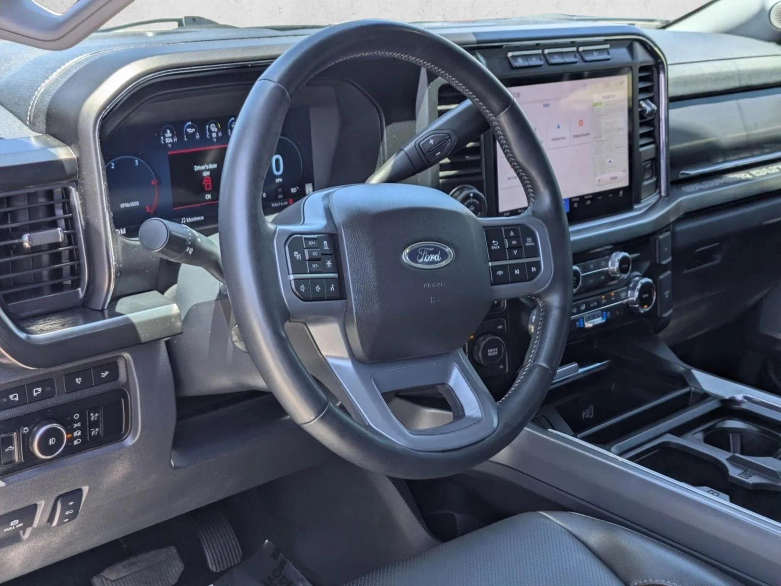 Used 2024 Glacier Gray Metallic Tri-Coat Ford LARIAT image 9