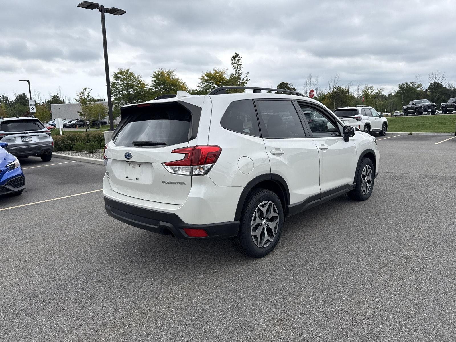Used 2020 Crystal White Pearl Subaru Premium image 4