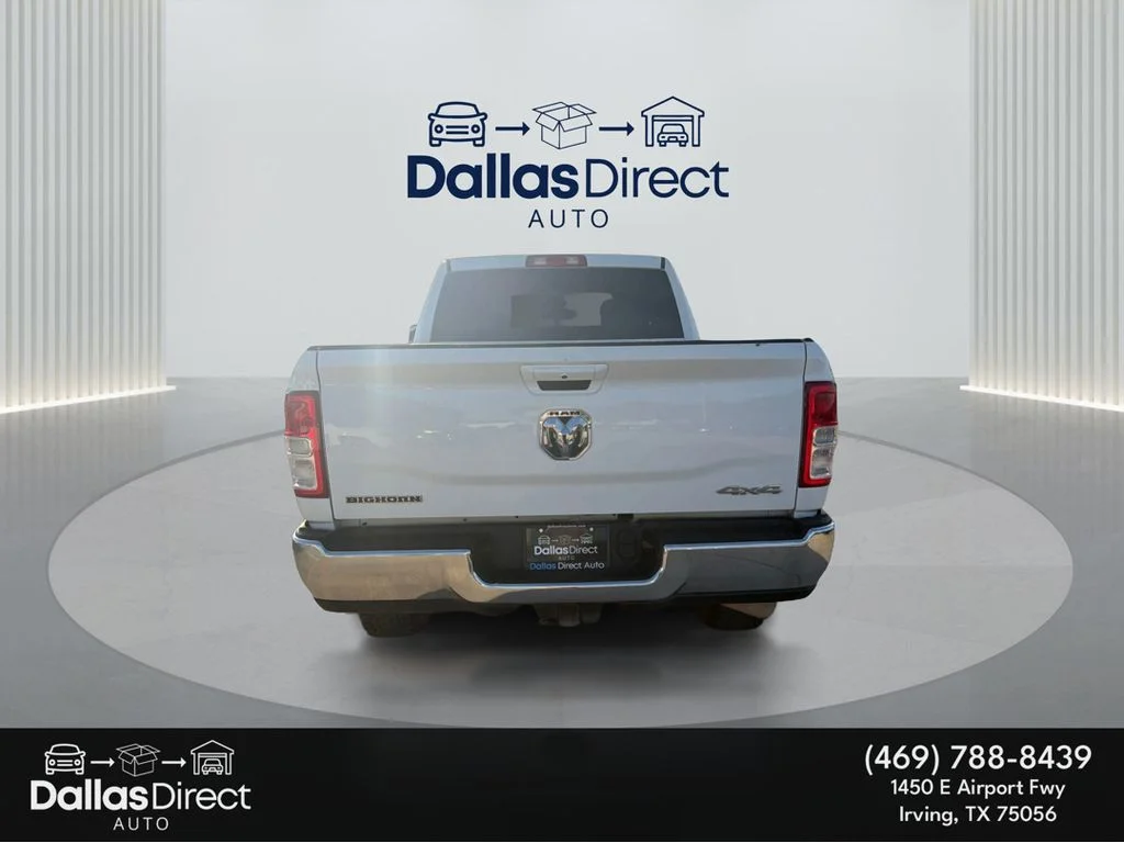 Used 2021 Bright White Clearcoat Ram Big Horn image 7