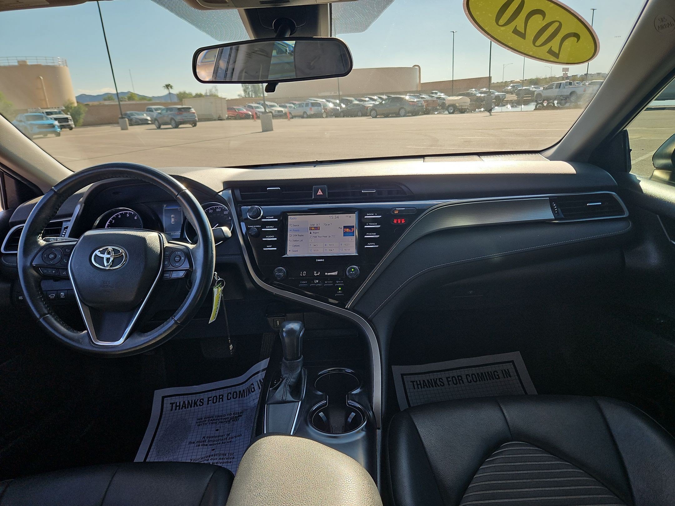 Certified Used 2020 Black Toyota SE image 24