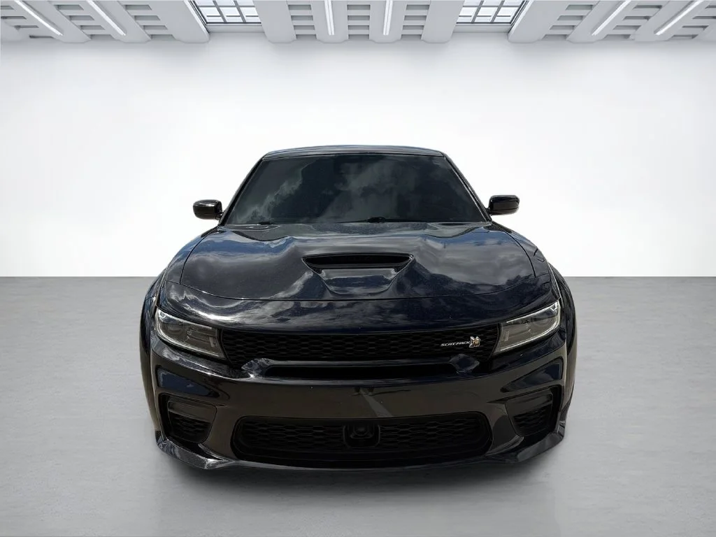 Used 2023 Black Dodge R/T Scat Pack Widebody image 8
