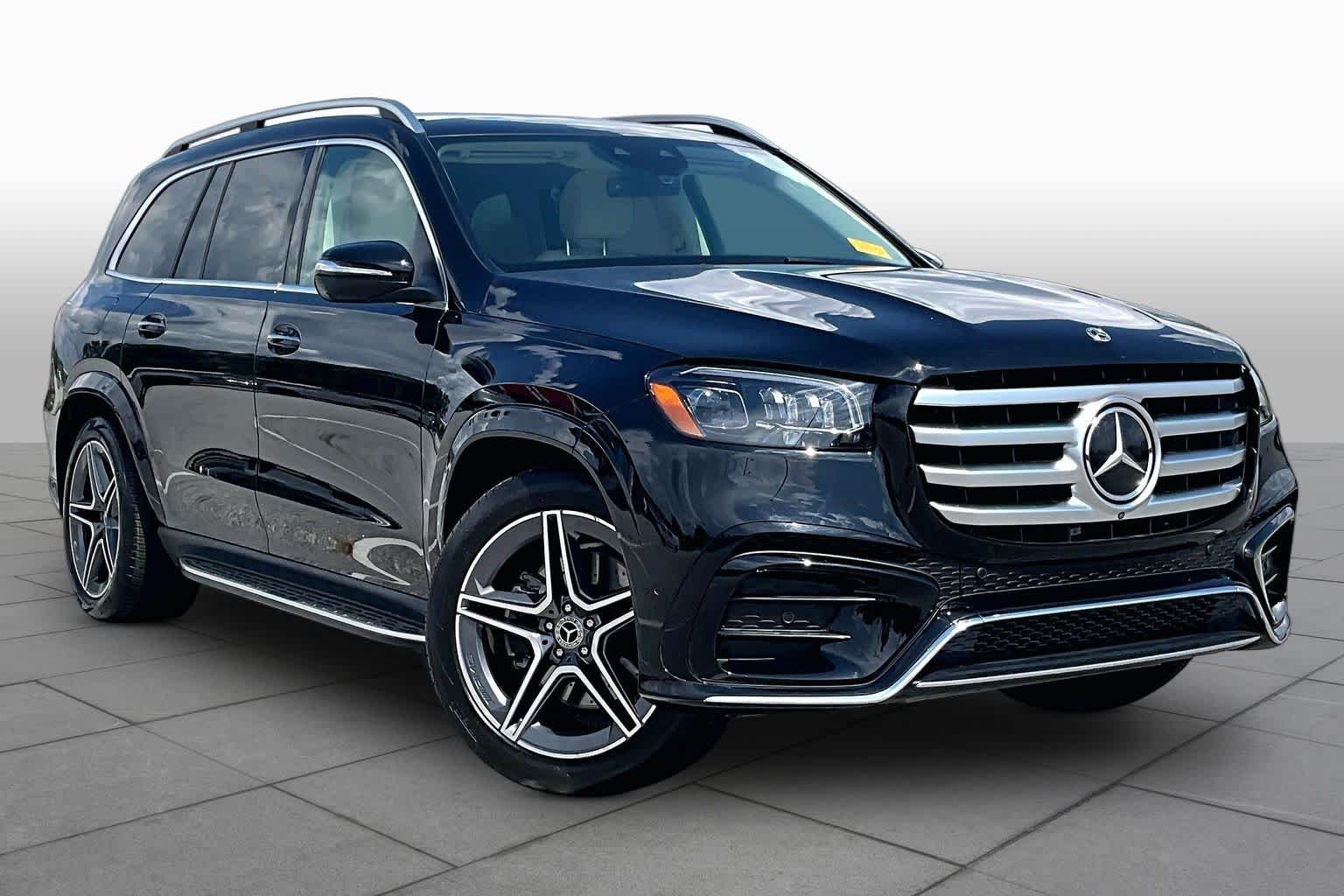 Used 2025 Obsidian Black Metallic Mercedes-Benz GLS 450 image 3