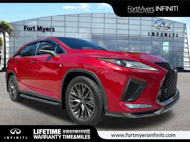 2022 Lexus RX 350 F Sport Handling