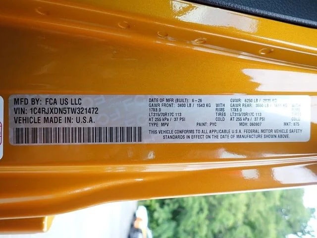 New 2026 Yellow Jeep Willys image 17