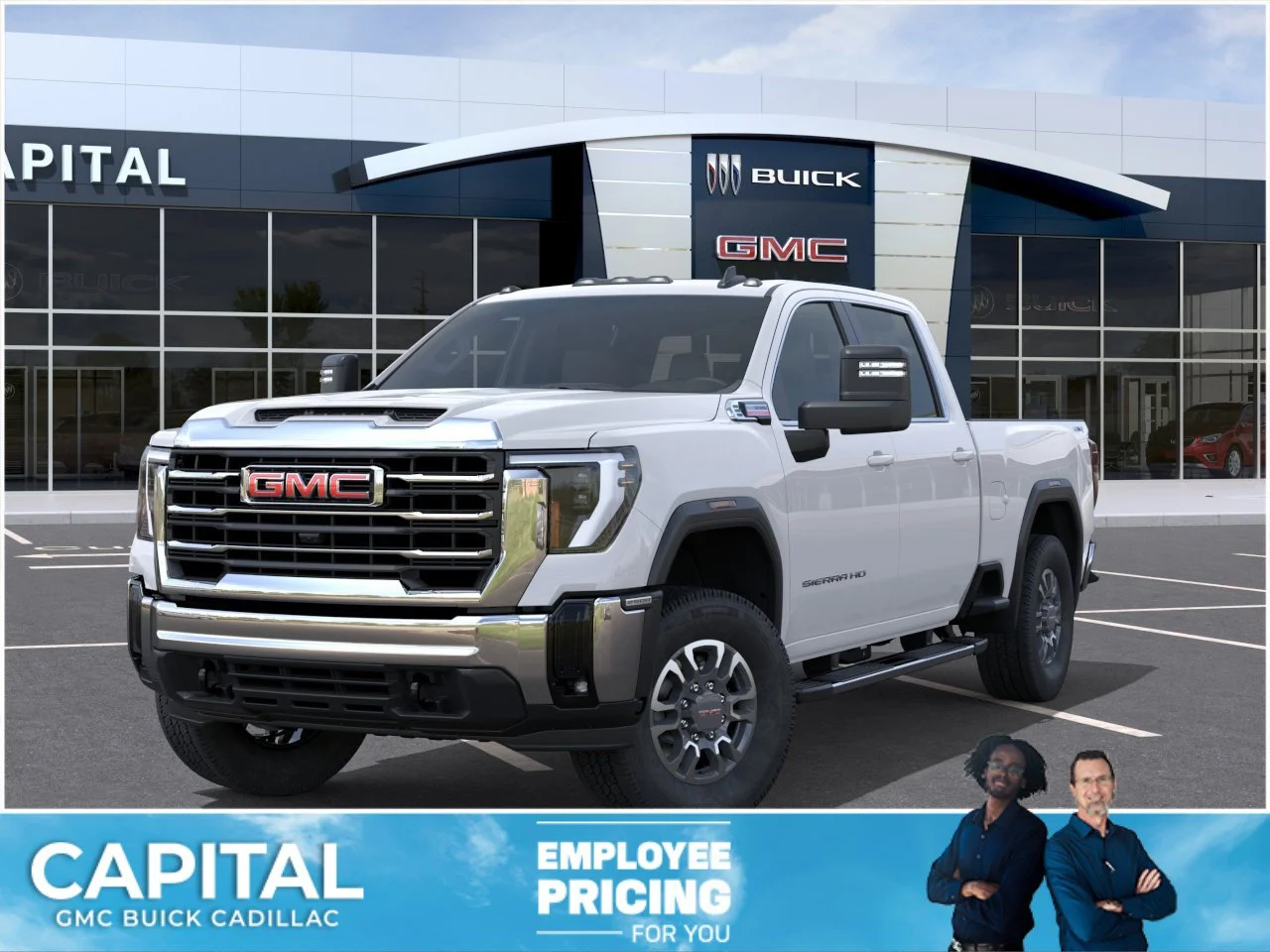 New 2026 Summit White GMC SLE image 1