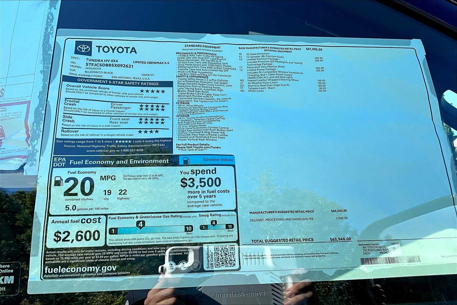 2025 Toyota Tundra Limited - Photo 19