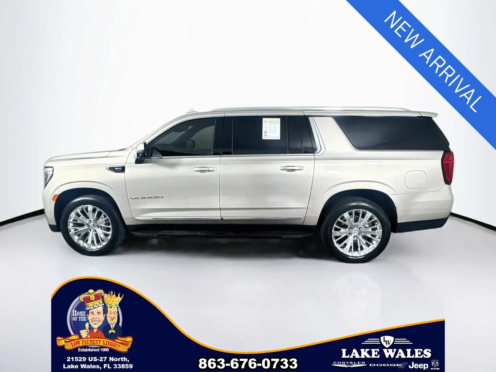 Used 2021 Beige GMC SLT image 4