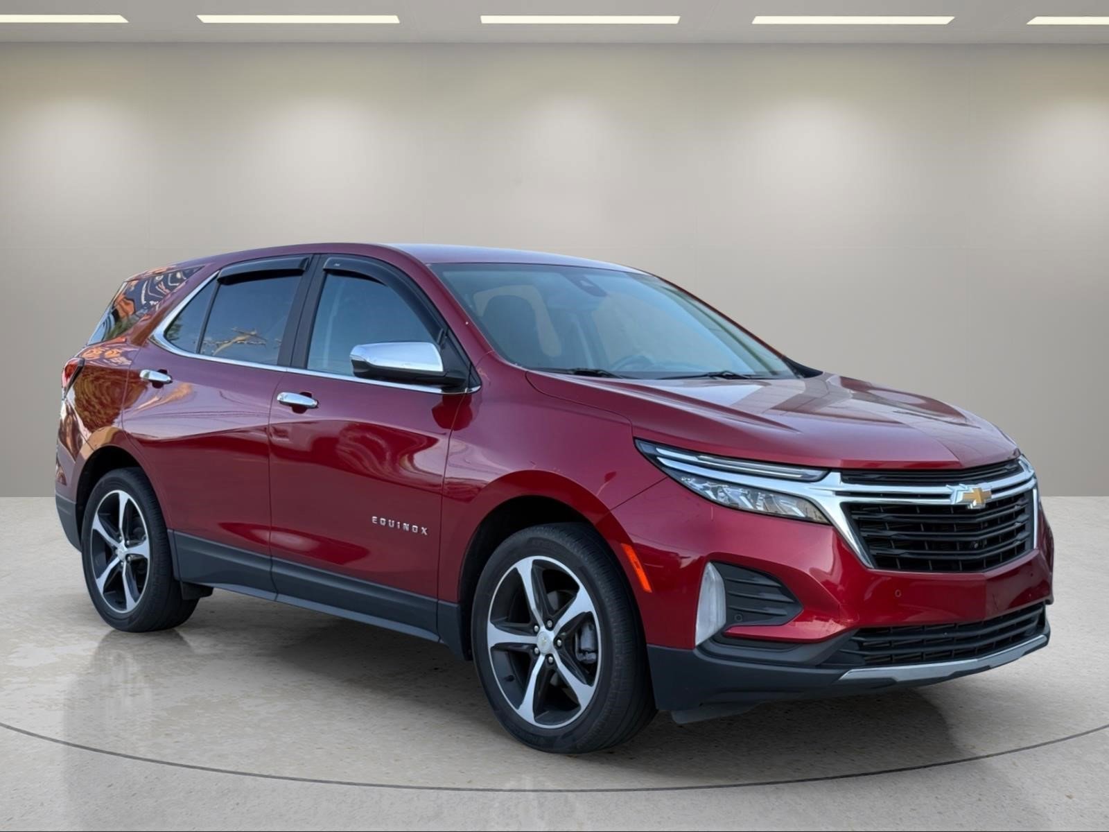 Used 2022 Cherry Red Tintcoat Chevrolet LT image 3