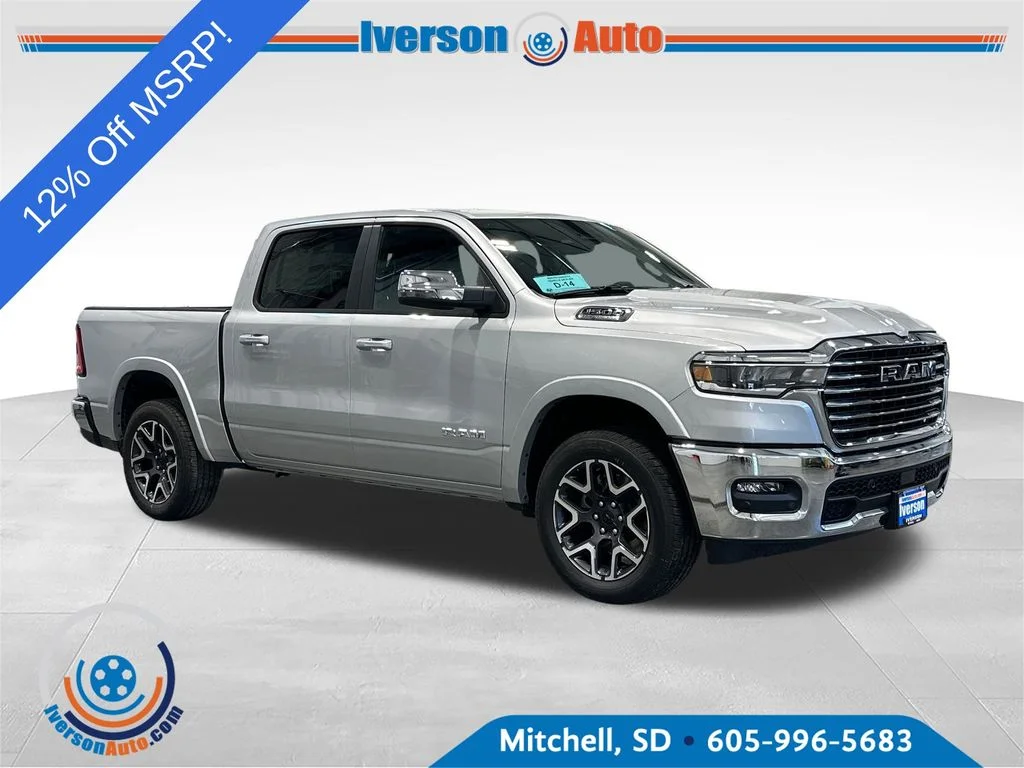 New 2026 Silver Ram Laramie image 1