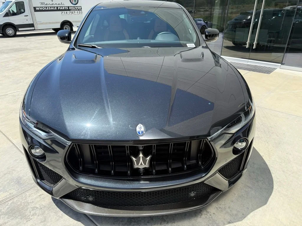 Certified Used 2024 Nero Noctis Black Maserati Trofeo V8 Ultima image 8