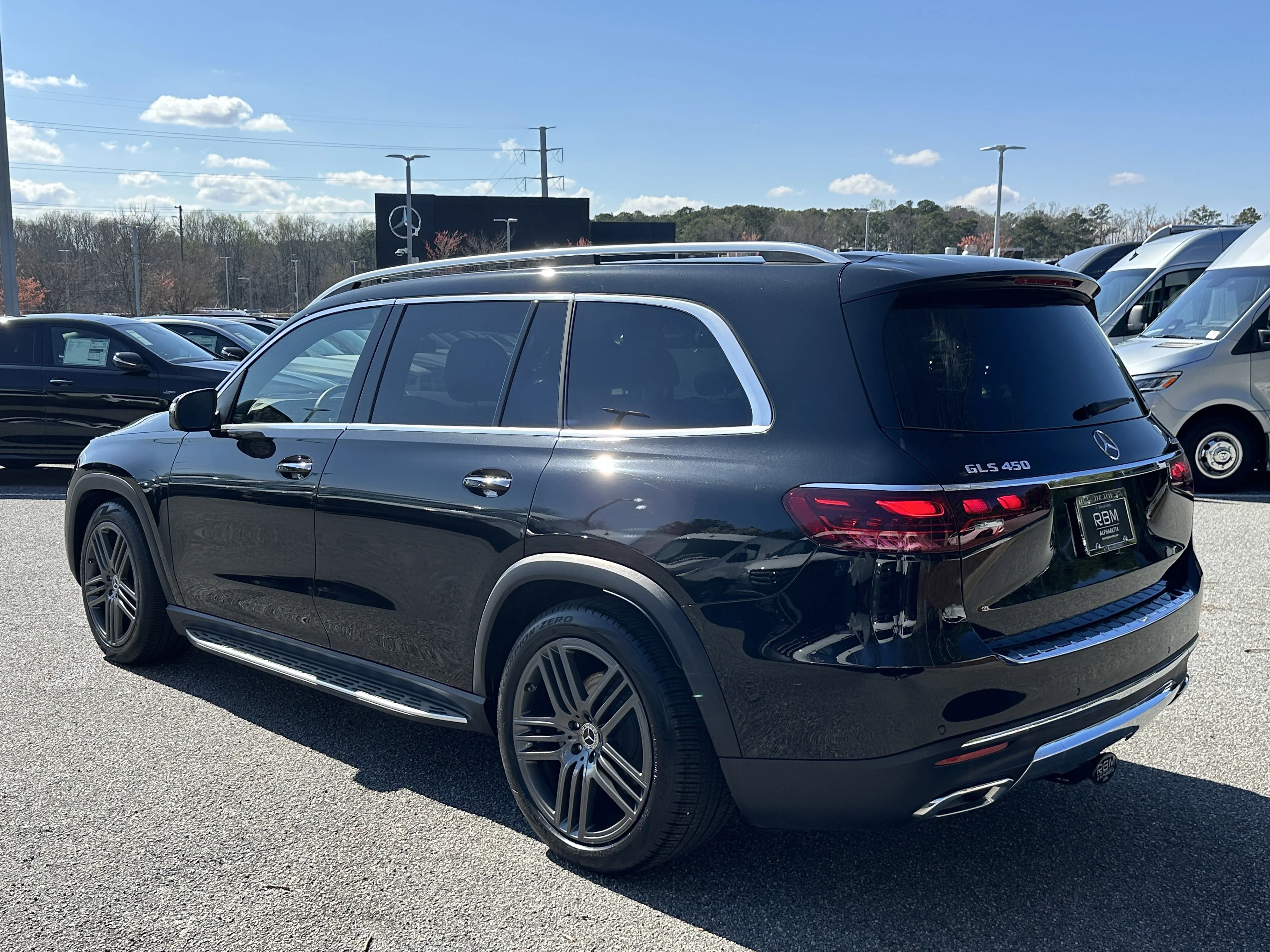 Certified Used 2025 Black Mercedes-Benz GLS 450 image 6