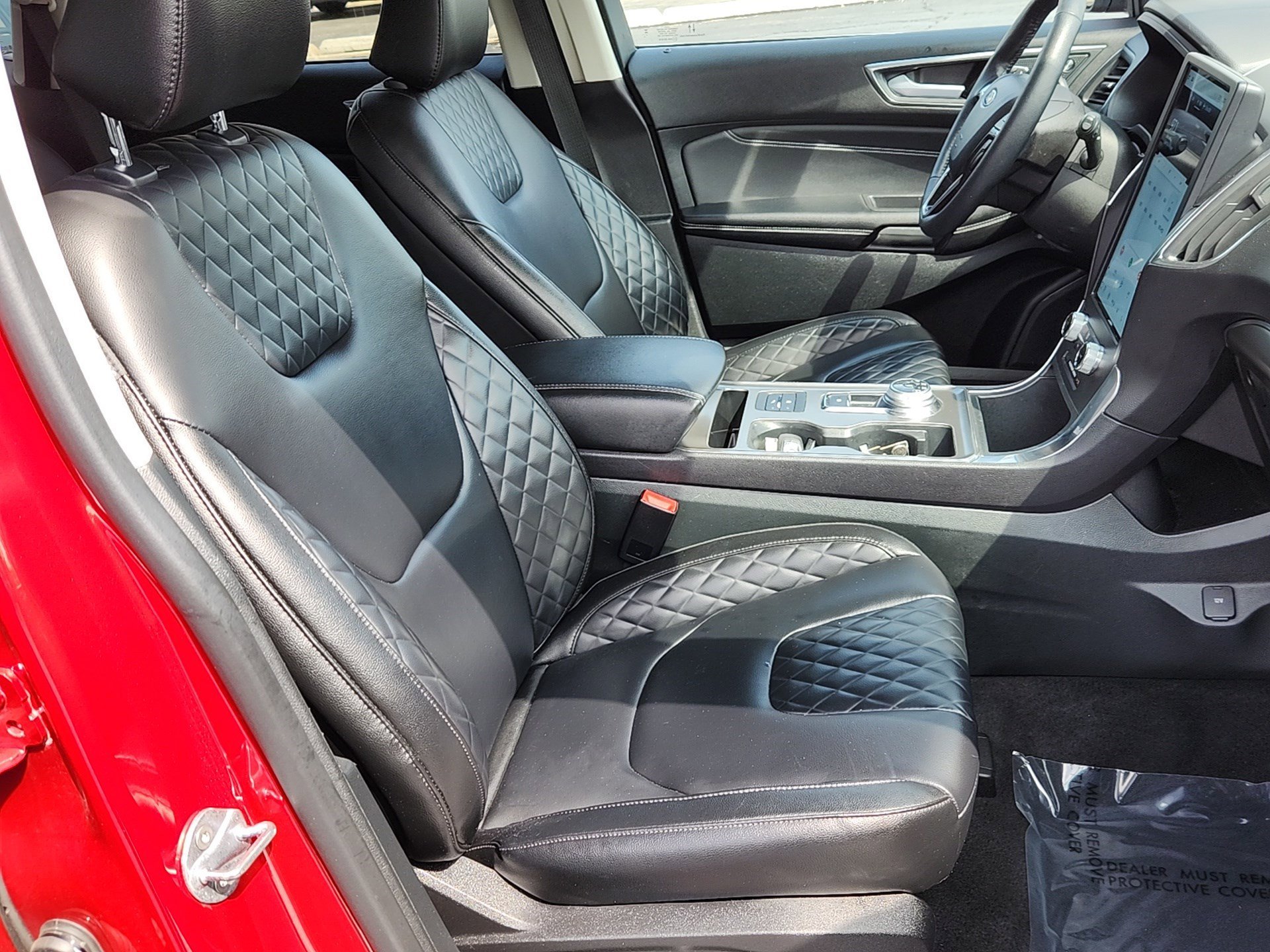 Used 2024 Rapid Red Metallic Tinted Clearcoat Ford Titanium image 32