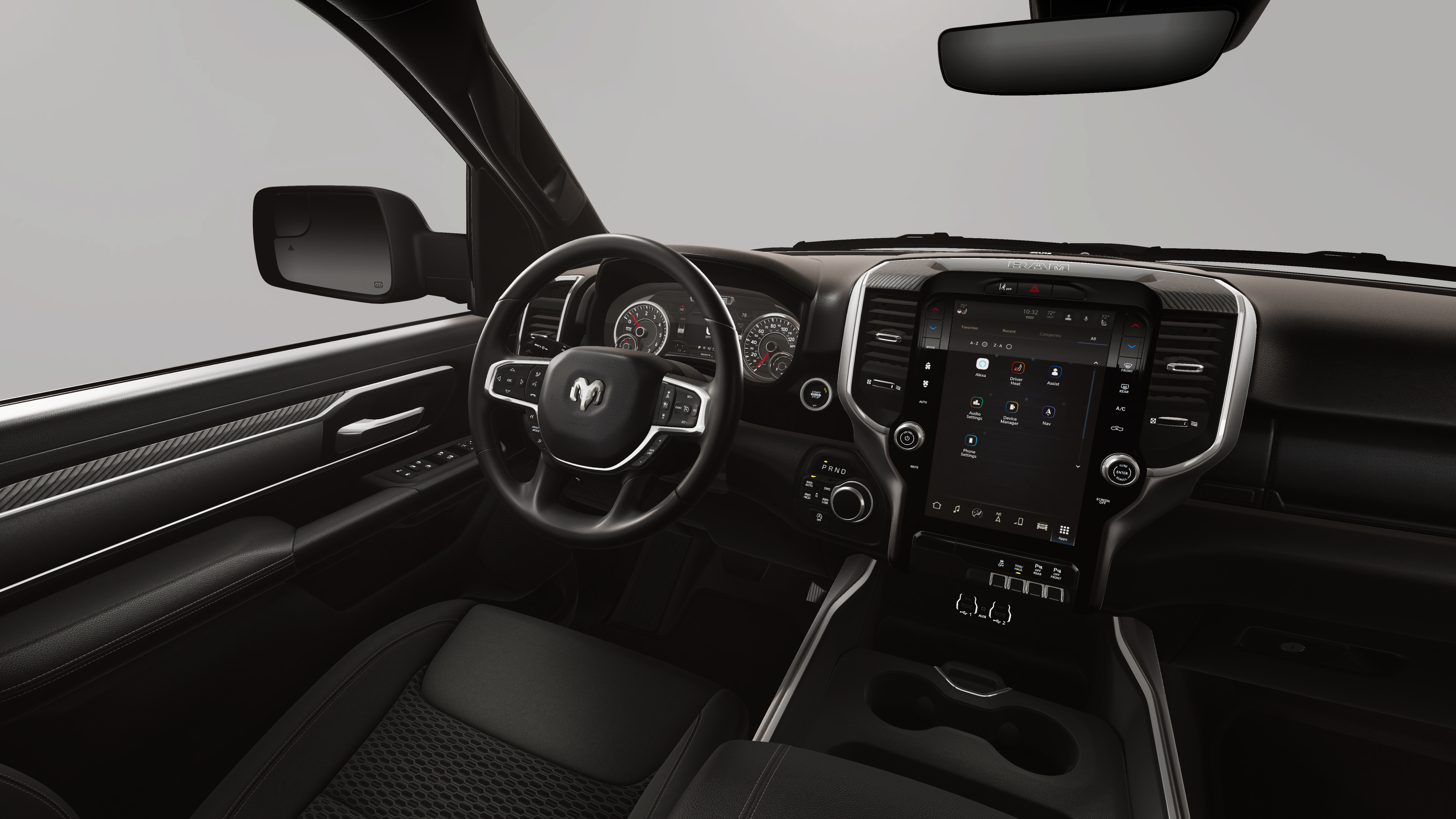 New 2026 Diamond Black Crystal Pearl-Coat Exterior Paint RAM BIG HORN image 20