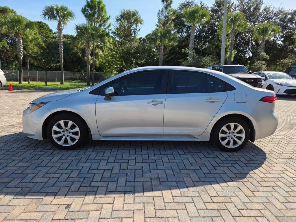 Certified Used 2026 Silver Toyota LE image 8