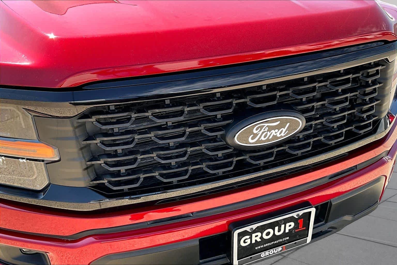 Used 2024 Rapid Red Metallic Tinted Clearcoat Ford STX image 28