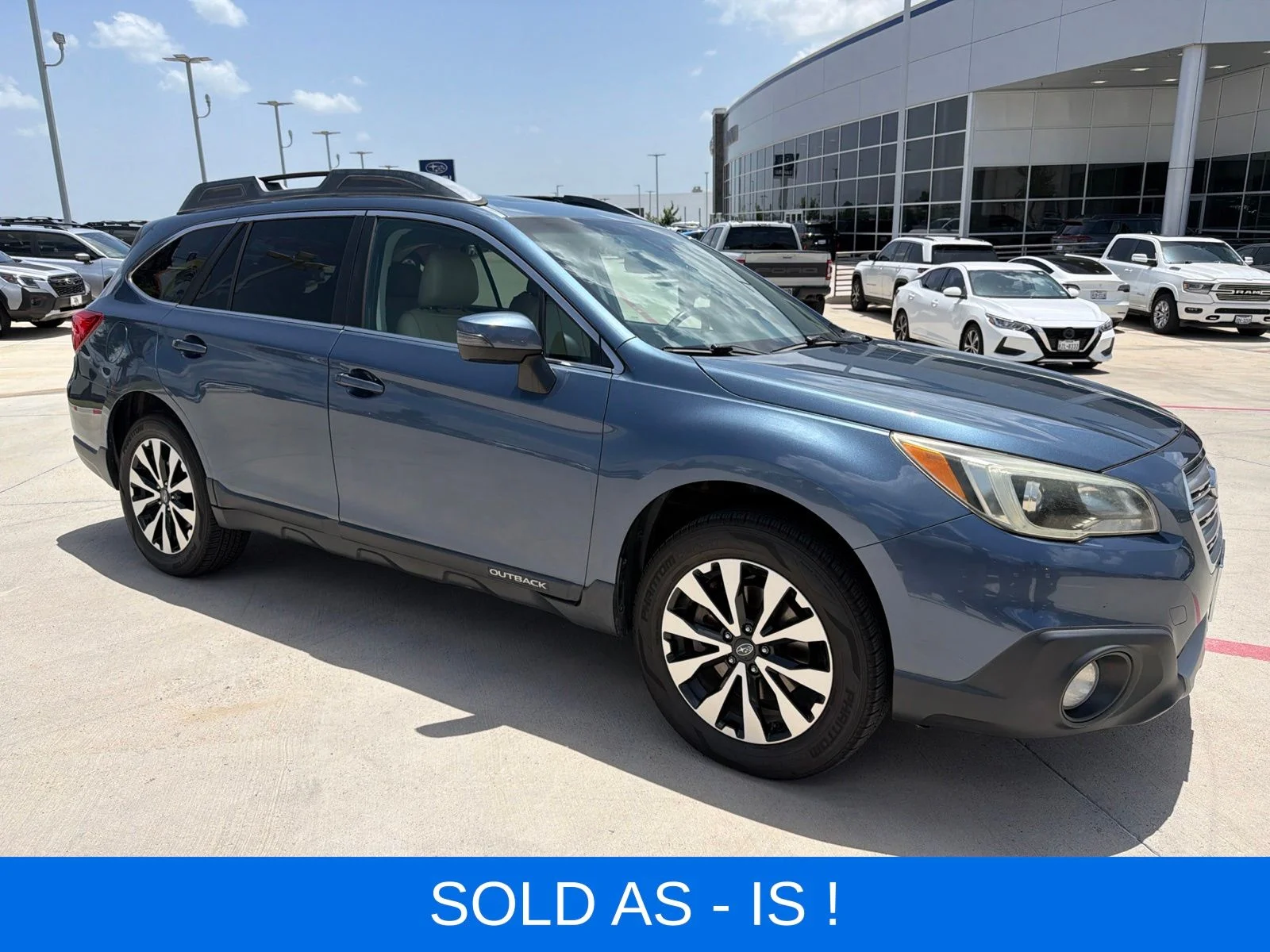 Used 2015 Subaru Outback Limited with VIN 4S4BSBNCXF3296858 for sale in Fort Worth, TX