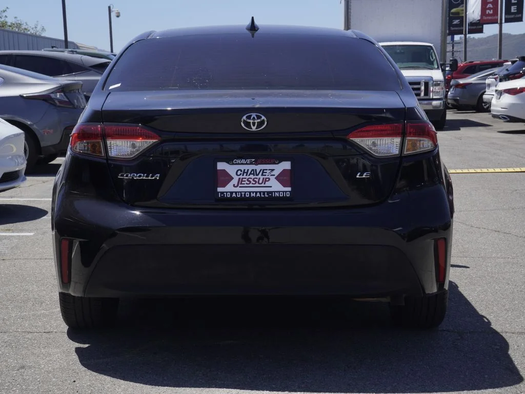 Used 2023 Black Toyota LE image 4