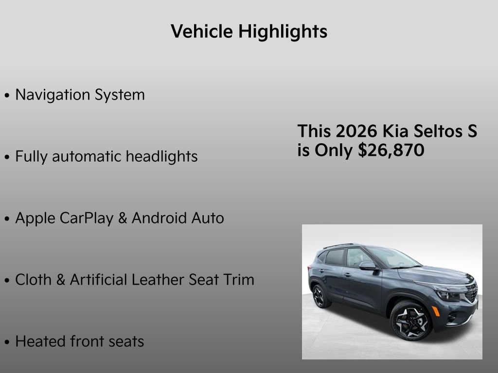 New 2026 Gravity Gray Kia S image 33