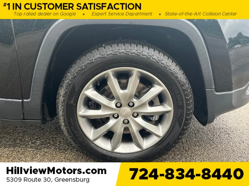 Used 2018 Diamond Black Jeep Limited image 14