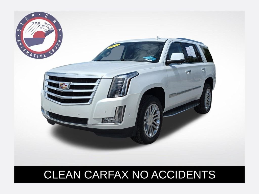 Used 2017 White Cadillac Base image 1
