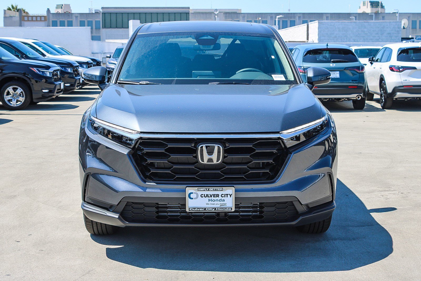 New 2026 Meteorite Gray Metallic Honda EX image 2