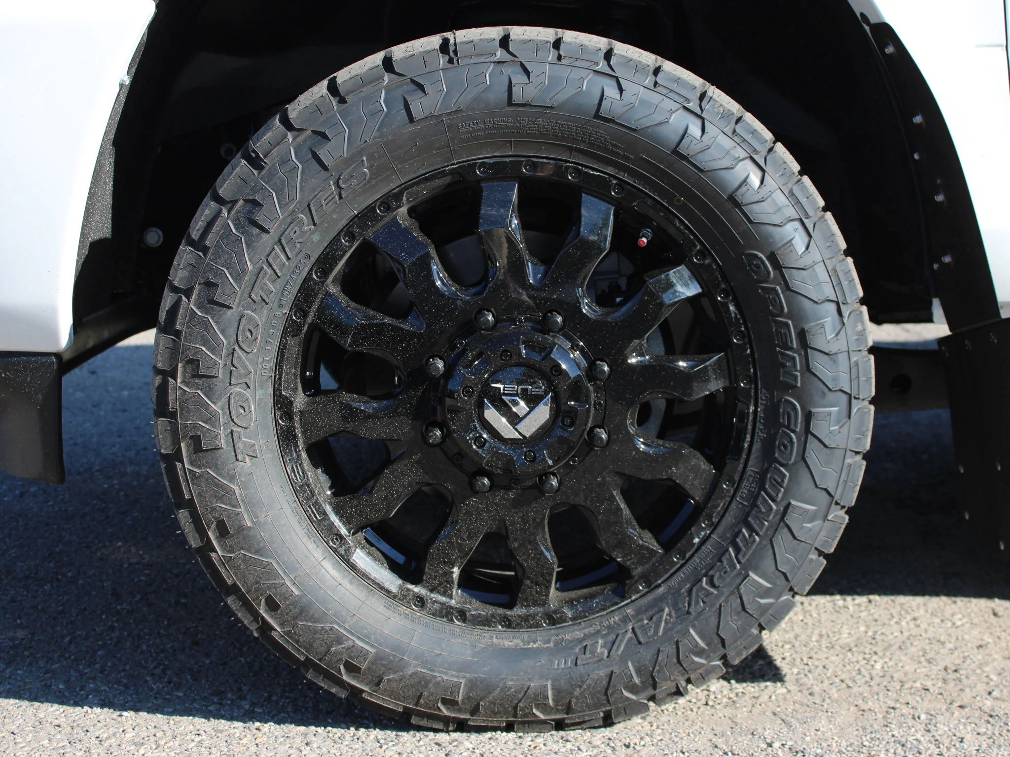 Used 2026 White RAM Limited* Mega Cab, PPF, Fuel Wheels, Toyo Open Country Tires, Trigger Industries Mudflaps image 10