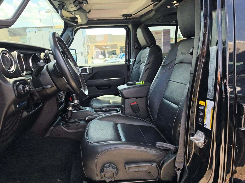 Used 2023 Black Jeep Sahara 4xe image 5