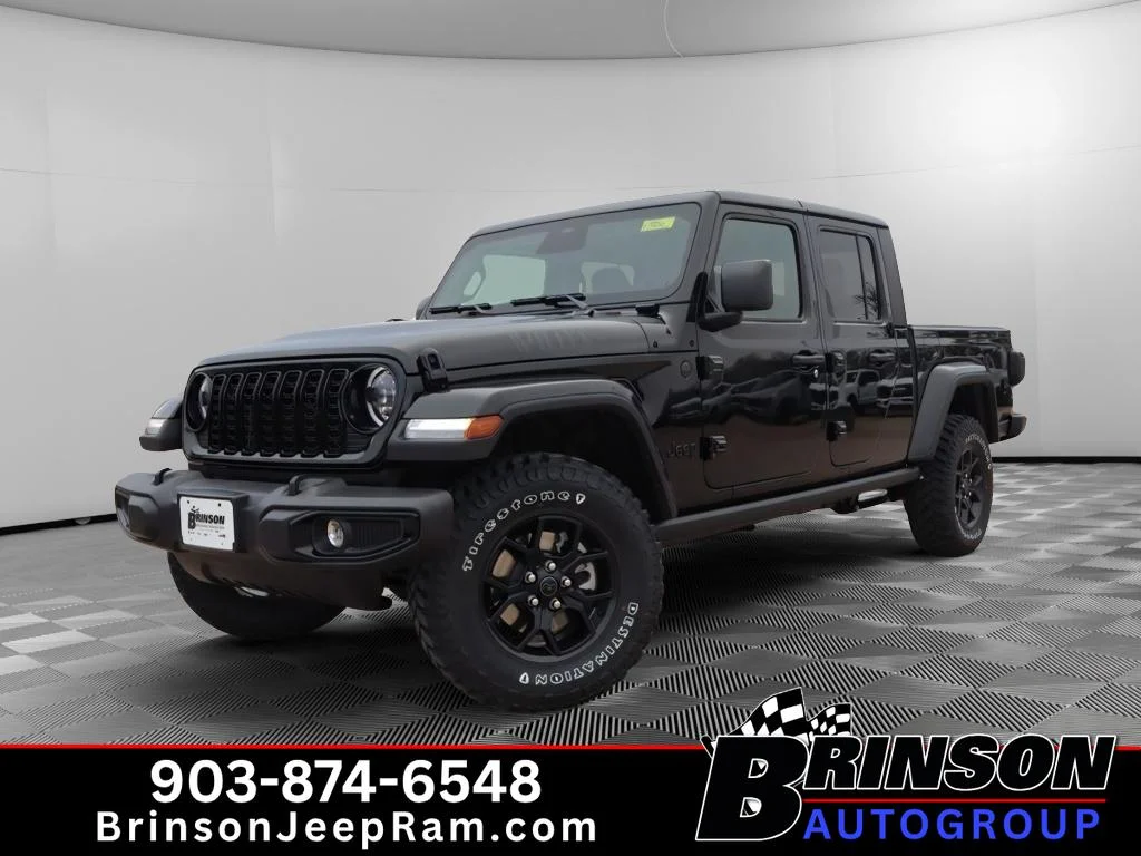 New 2026 Black Clearcoat Jeep Willys image 1