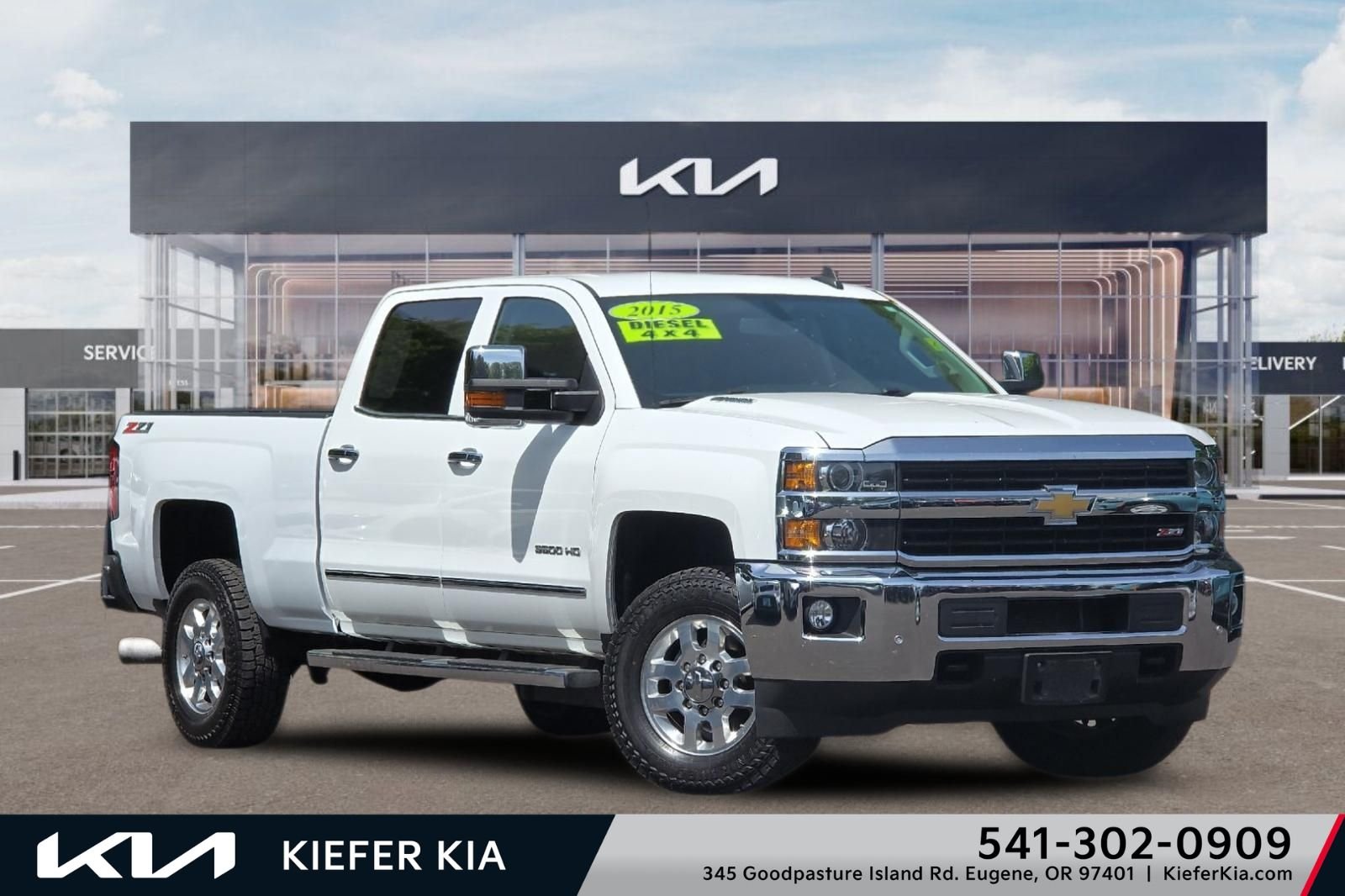 2015 Chevrolet Silverado HD LTZ 4WD Crew Cab Long Box SRW w R6Q's photo