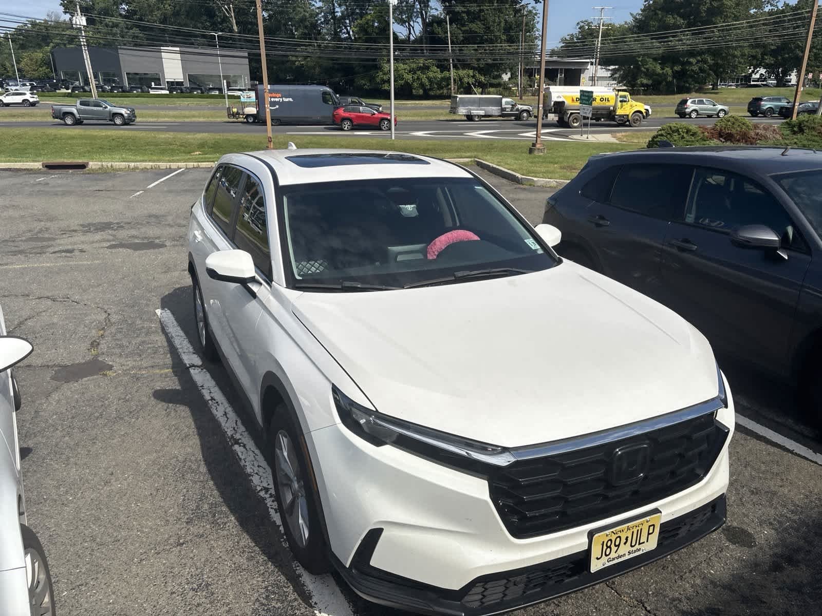 Used 2024 Platinum White Pearl Honda EX-L image 2