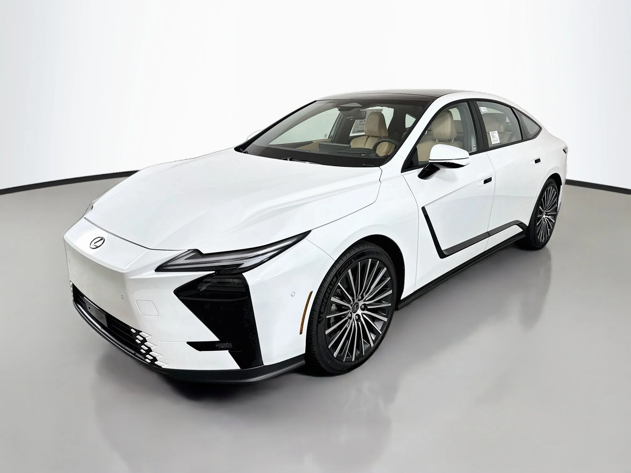 New 2026 Ultra White Lexus ES 350e LUXURY image 3