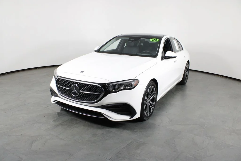 Used 2024 White Mercedes-Benz E 350 image 2
