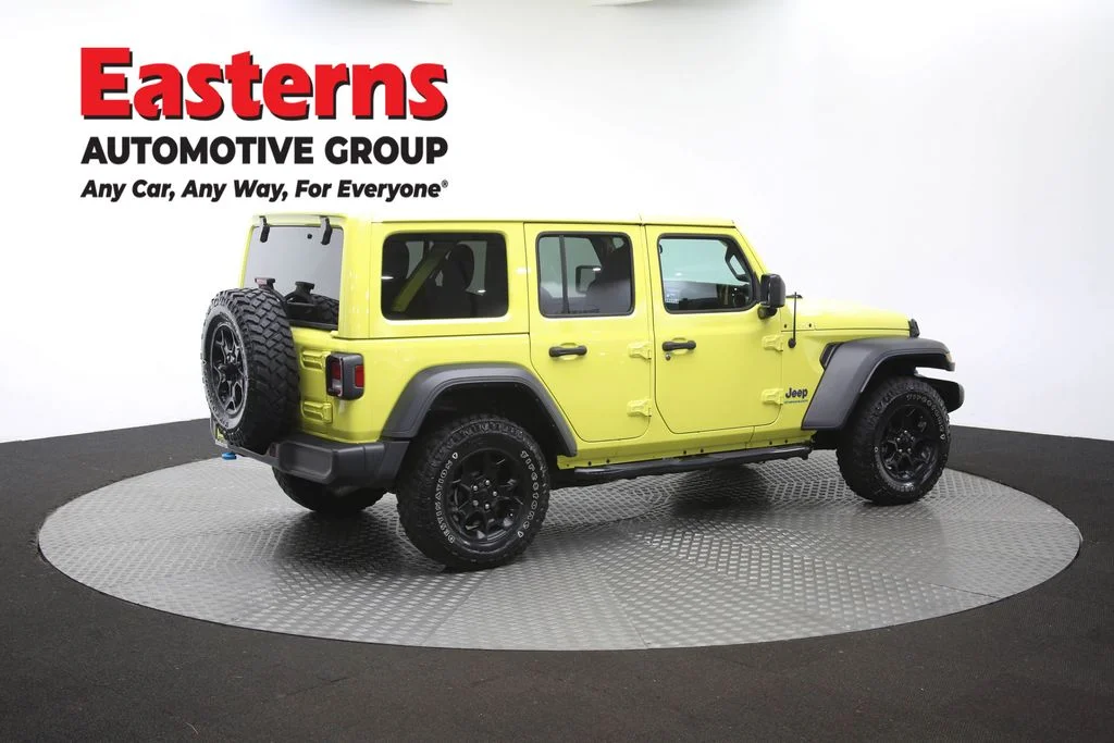 Used 2023 Yellow Jeep Willys 4xe image 42