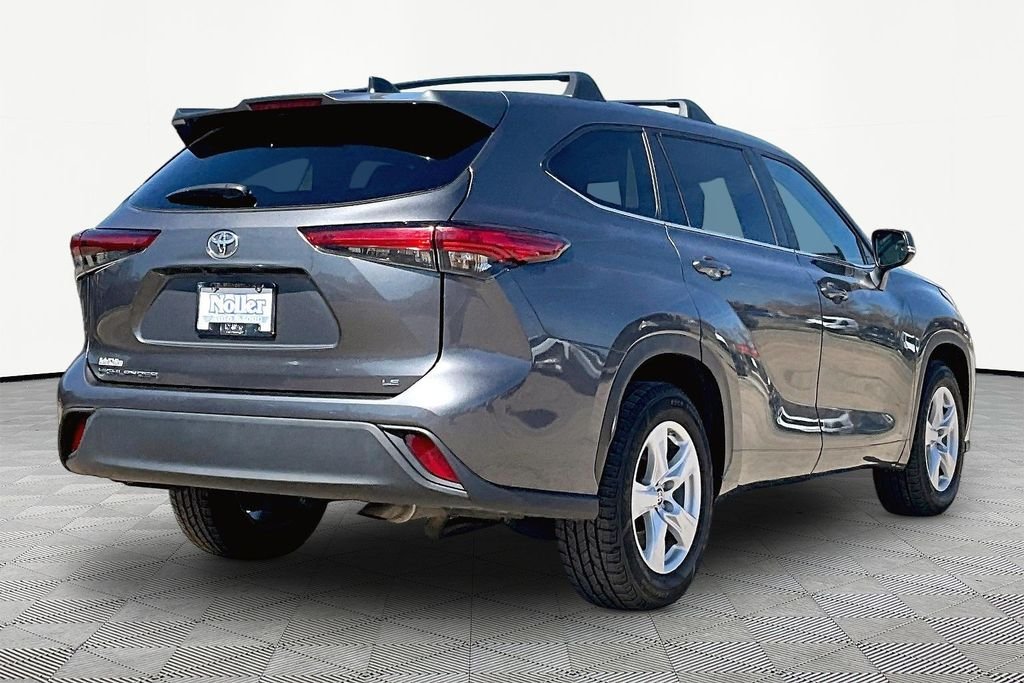 Certified 2023 Toyota Highlander LE with VIN 5TDKDRAH6PS523360 for sale in Kansas City