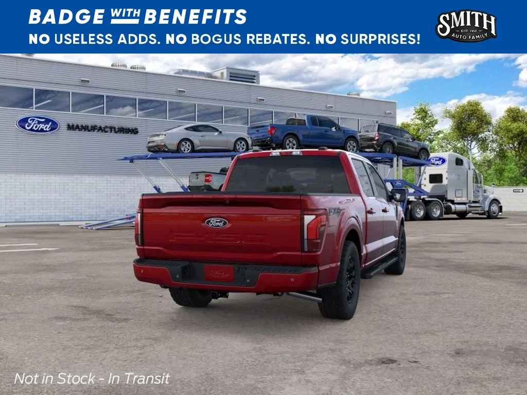 New 2026 Ruby Red Metallic Tinted Clearcoat Ford Lariat® image 9