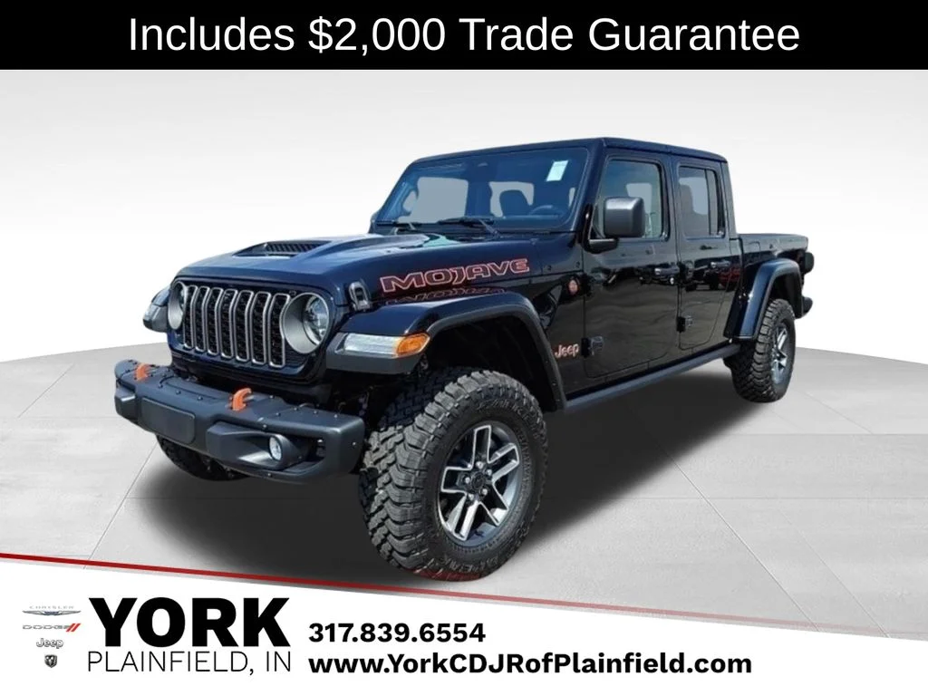 New 2026 Black Clear-Coat Exterior Paint Jeep Mojave X image 1