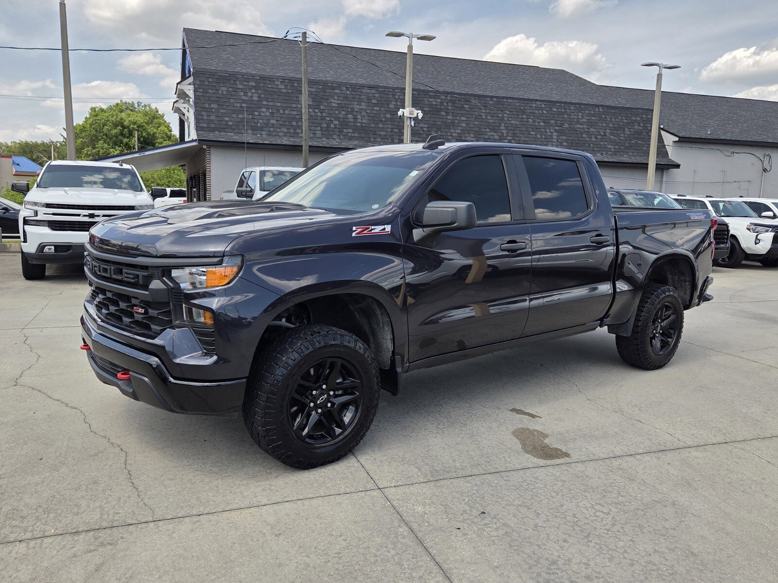 Used 2024 Dark Ash Metallic Chevrolet Custom Trail Boss image 2