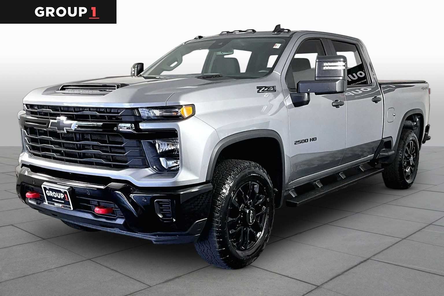 Certified Used 2025 Sterling Gray Metallic Chevrolet Custom image 1