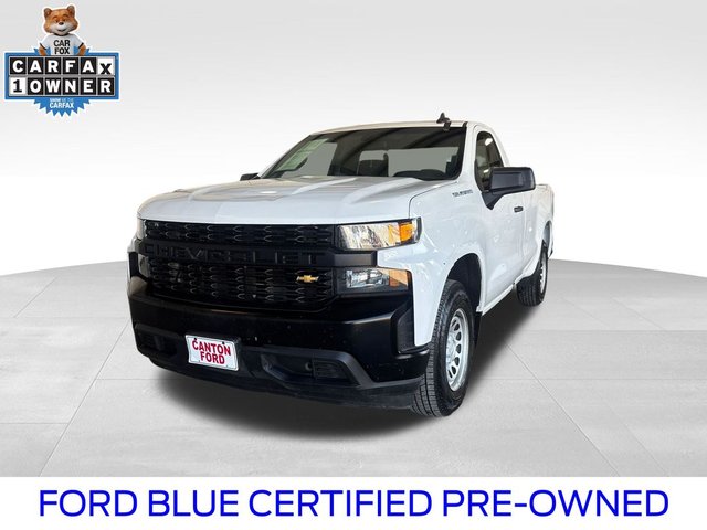 Pre-Owned 2019 Chevrolet Silverado 1500 WT RWD 2 Door Long Bed Truck