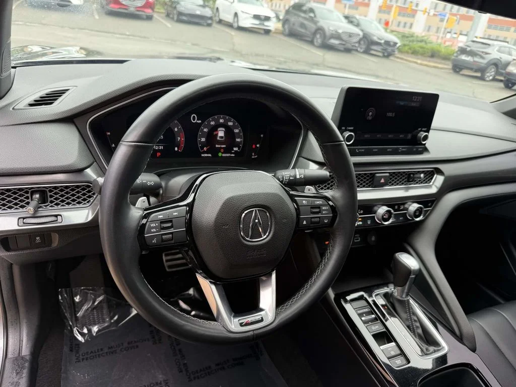 Used 2023 Liquid Carbon Metallic Acura A-Spec Package image 2