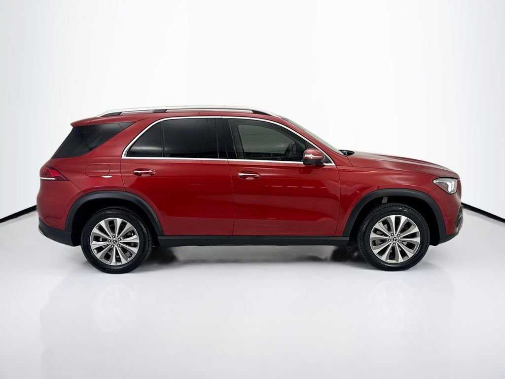 Certified Used 2021 designo Cardinal Red Metallic Mercedes-Benz GLE 350 image 4